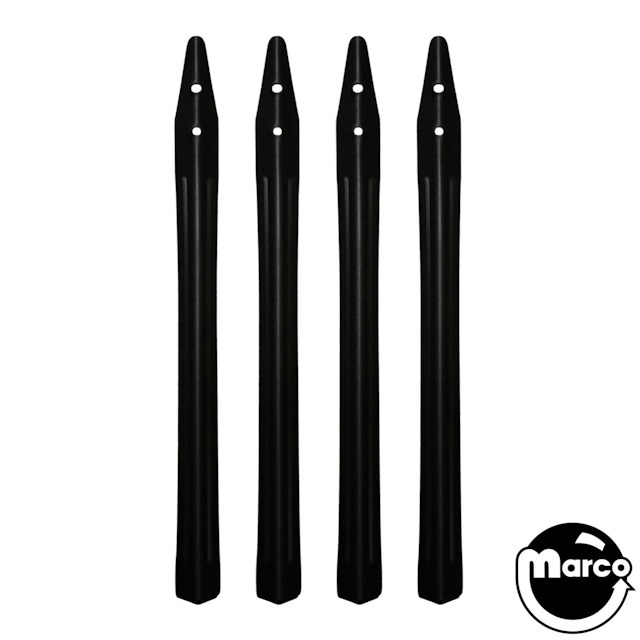 30-1/2 inch black textured leg (4)