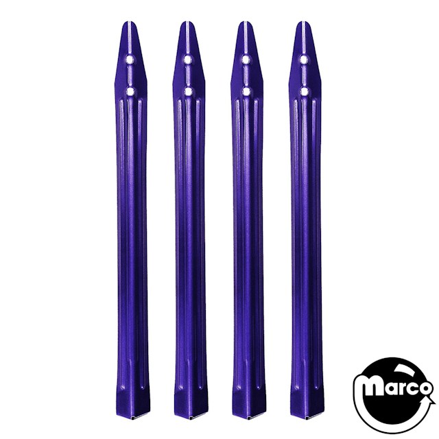 Leg set - 30-1/2 inch candy Purple (4)