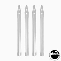 Leg set 30-1/2 inch bright white (4)