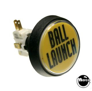 Pushbutton 2 inch yellow 'Ball Launch'