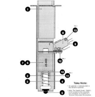 Vertical Up Kicker assembly Stern