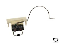 Switch assembly playfield roll over RH