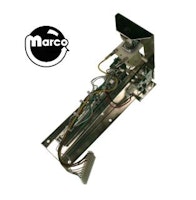 Ball trough assembly Stern 4 ball no diode