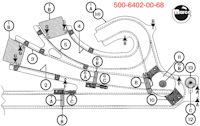 STRIKER XTREME (Stern) Ramp assembly