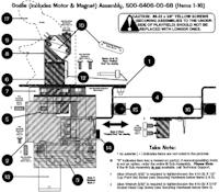 STRIKER XTREME (Stern) Goalie assembly