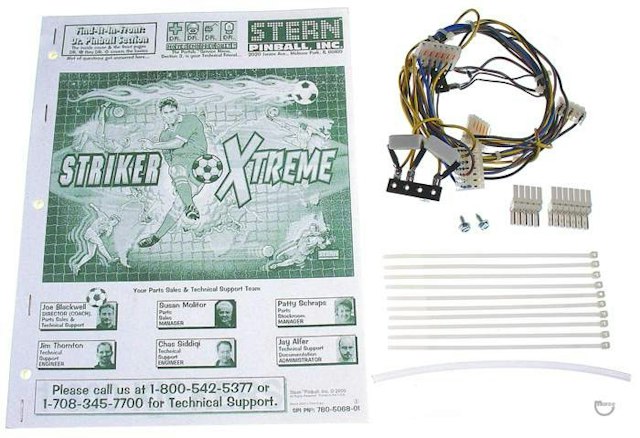 STRIKER XTREME (Stern) Goalie update kit