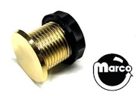 Pushbutton plug brass