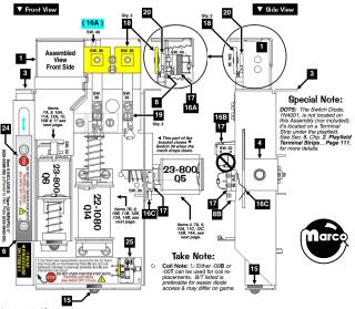 NASCAR / GRAND PRIX (Stern) Car target assembly