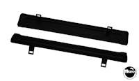 Lockbar - Stern black dual latch no hole