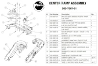 SPIDERMAN VAULT (Stern) Ramp assembly center