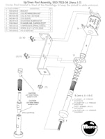 CSI (Stern) Up/Down post assembly