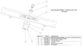 AC/DC PRO (Stern) Lockbar with hole