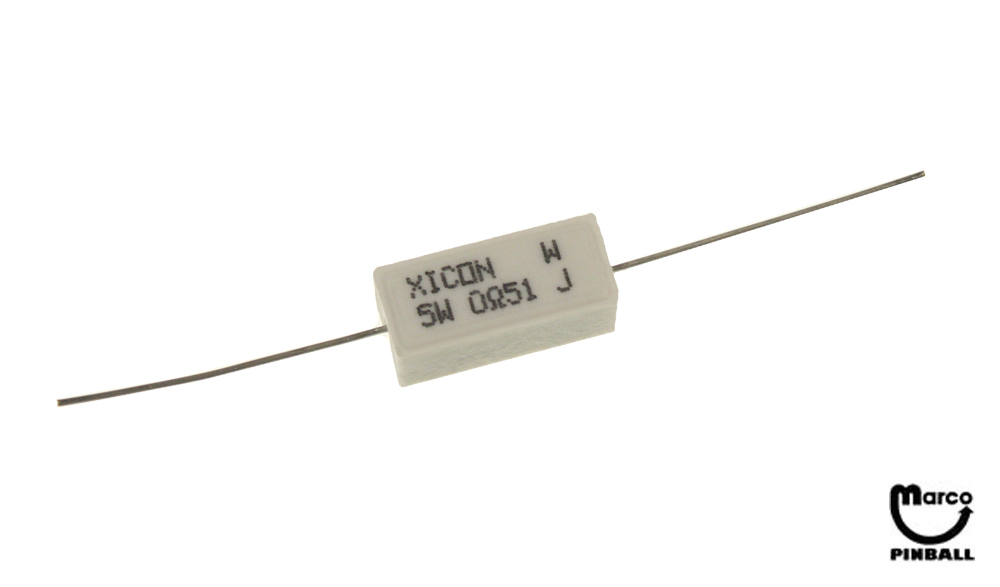 Resistor 0.51 ohm 5w 5 %