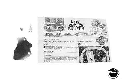 HARLEY DAVIDSON (Stern) Plate Update Kit