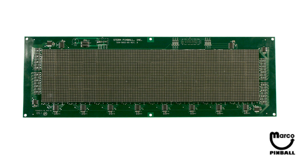 Dot Matrix 128 x 32 LED blue display Stern