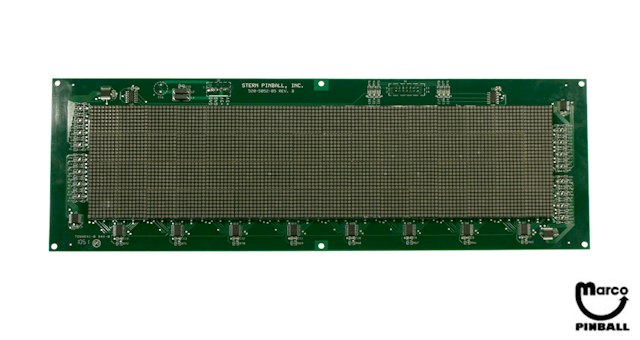 Dot Matrix 128 x 32 LED blue display Stern