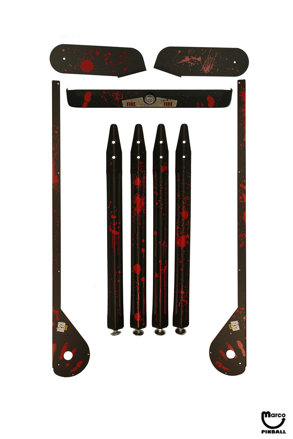 WALKING DEAD LE/PREMIUM (Stern) Bloody trim set