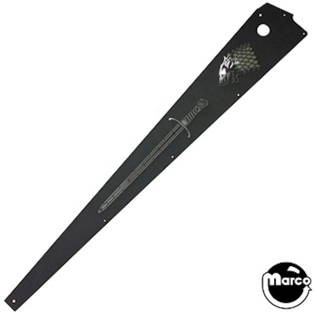 GAME OF THRONES (Stern) Side rails House Stark