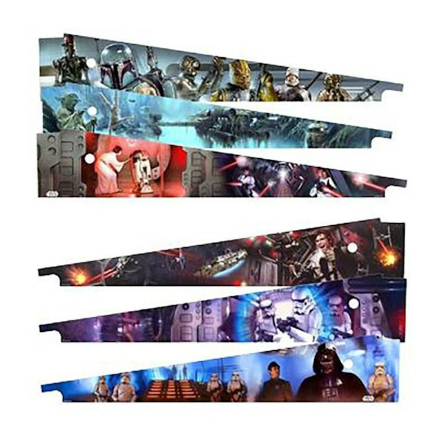 STAR WARS (Stern) Cabinet Inside Wall Art Set