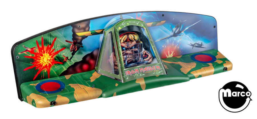 IRON MAIDEN (Stern) Pinball Topper Aces High