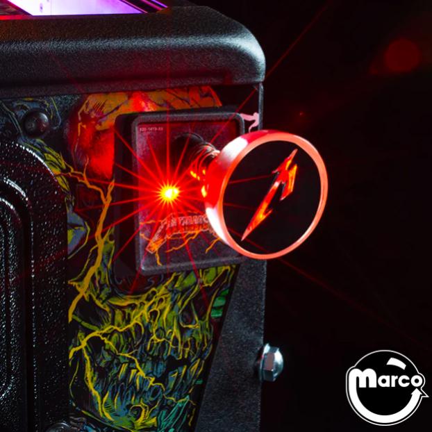 METALLICA REMASTERED (Stern) Illuminated Logo Shooter Knob