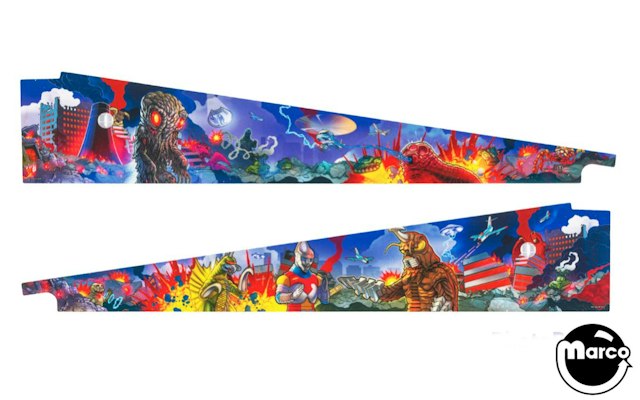 GODZILLA (Stern) Inside art blades