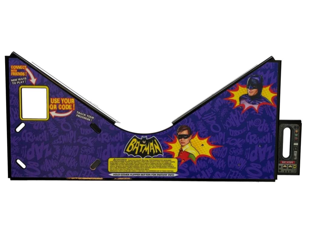 502-8008-00 - BATMAN 66 (STERN) Premium and LE Replacement Apron