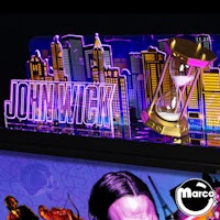 JOHN WICK (Stern) Hourglass Pinball Topper