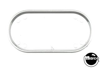 Insert - oval 2 x 1 plain clear