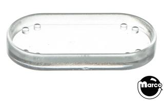 Insert - oval 2 x 1 plain clear