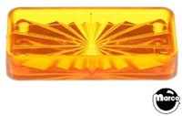 Insert rectangle 3/4 x 1.50 starburst orange