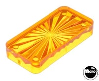 Insert rectangle 3/4 x 1.50 starburst orange