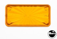 Insert rectangle 3/4 x 1.50 starburst orange