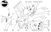 Score drum unit Chicago Coin Machine 10-90