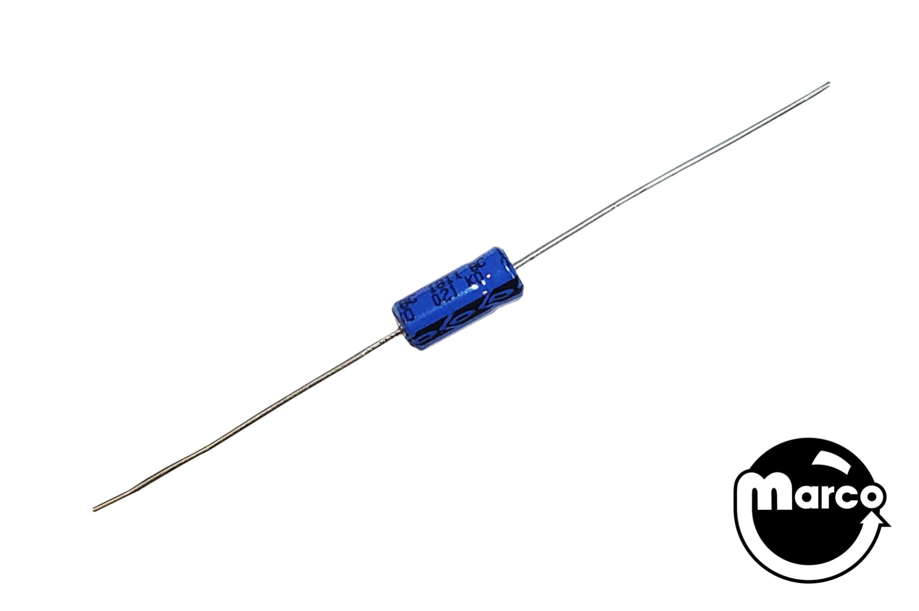 Capacitor 1uF 63V +50-10 axial
