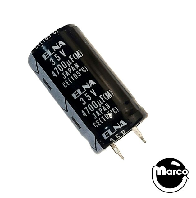 Capacitor 4700 uF 35v radial snap C4700m35VR