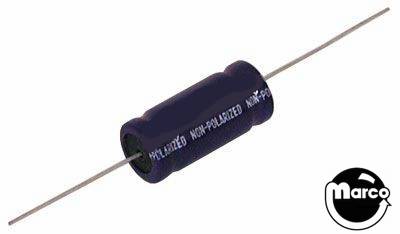 Capacitor 10uF @ 50V axial non-polarized C10M50VA-NP