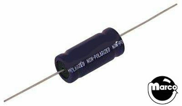 Capacitor 10uF @ 50V axial non-polarized C10M50VA-NP