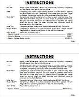 SOLAR FIRE (Williams) Score cards (4)
