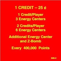 HYPERBALL (Williams) Score cards (2)