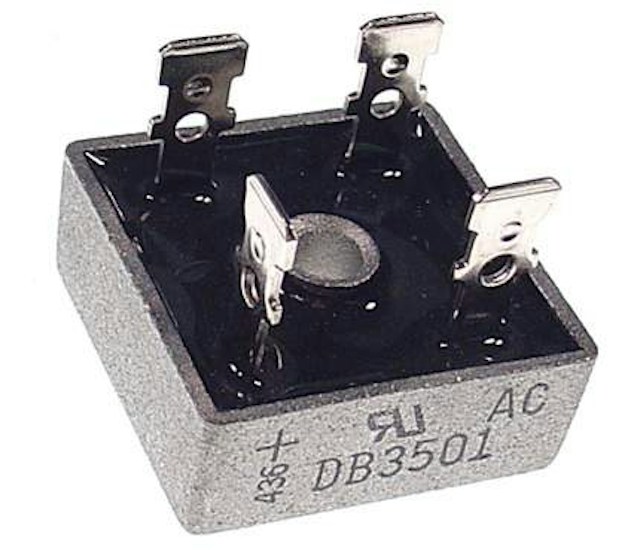 Bridge rectifier 100v 35a USE 112-5000-00