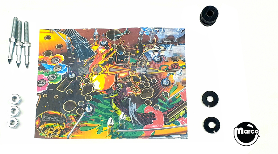 GUNS N ROSES NITL (Jersey Jack) Playfield update kit