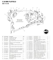 BLACK KNIGHT SOR PREM LE (Stern) Ball guide assembly No.06