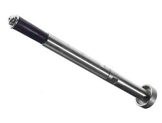 Plunger assembly up/down post spinning disc