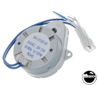 Motor and connector 24 VAC 12 rpm USE 041-5103-00