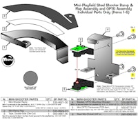 FAMILY GUY / SHREK (Stern) Mini playfield target switch