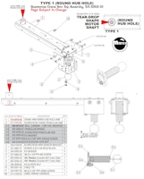 BATMAN (Stern) Scarecrow crane assembly Type 1