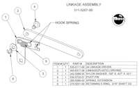 24 (Stern) Link assembly