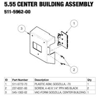 GODZILLA (Stern) Building Assembly Center