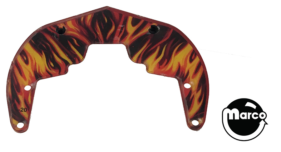 AC/DC VAULT PREMIUM (Stern) Plastic lower playfield